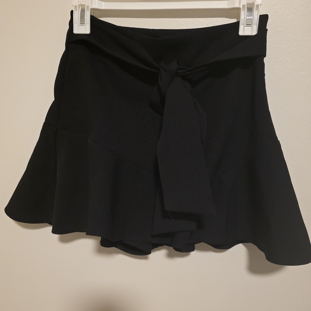 Zara Black Skater Skirt